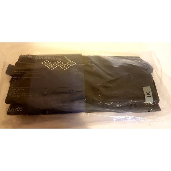 American Airlines Flagship Business Class Menu and Amenity Bag CLTMUC Oct 2023 - Picture 11 of 16